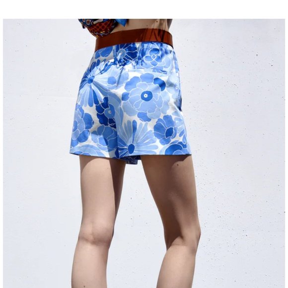 Zara Floral Print shorts - Picture 3 of 8